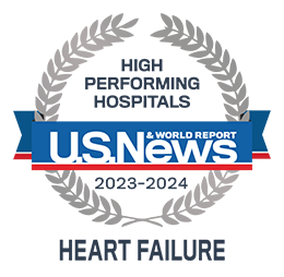 High Performing badge for Heart Failure